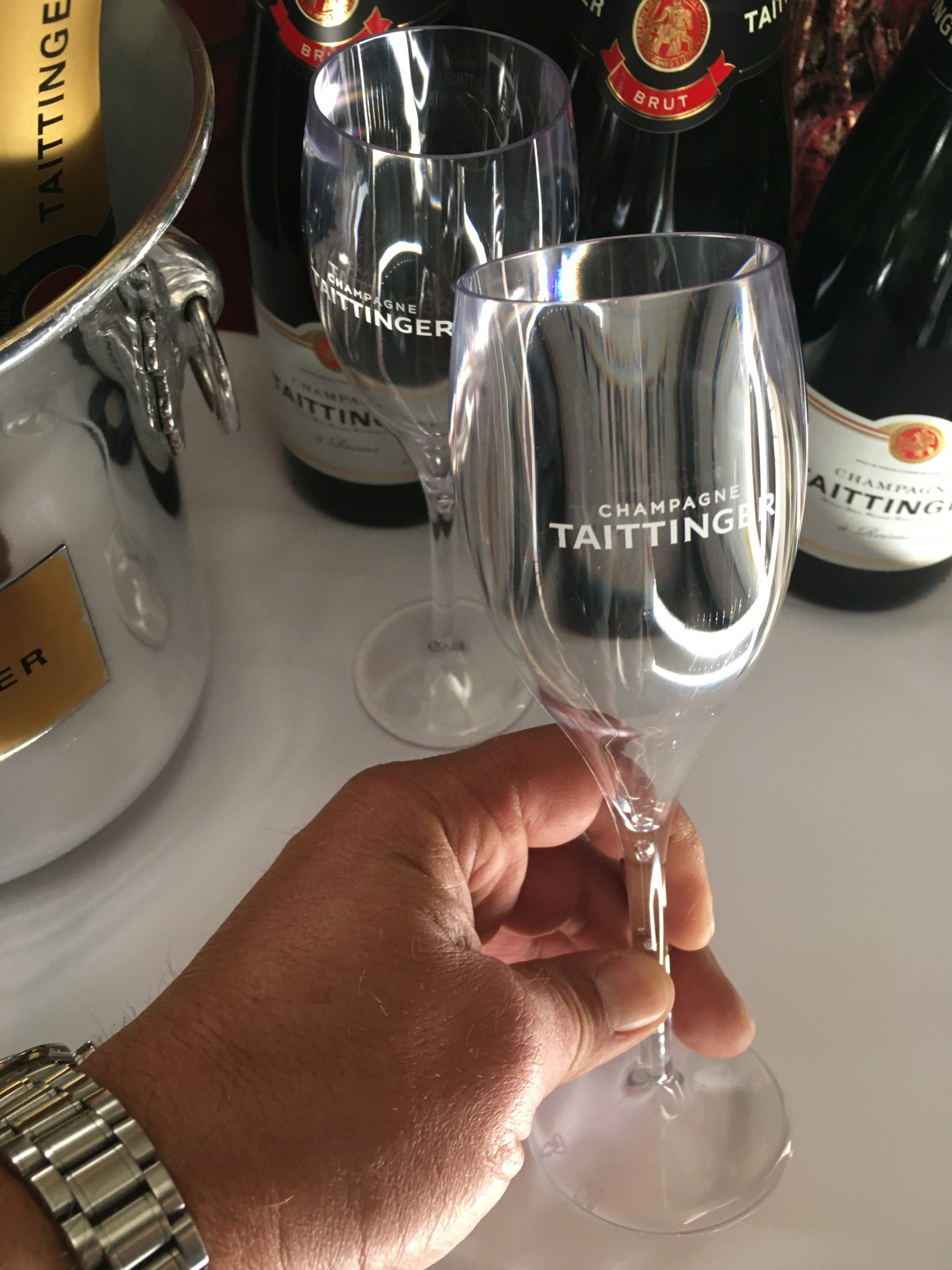 ELADVA – Taittinger Champagne műanyag pezsgős poharak (6db) – 16.000,-Ft