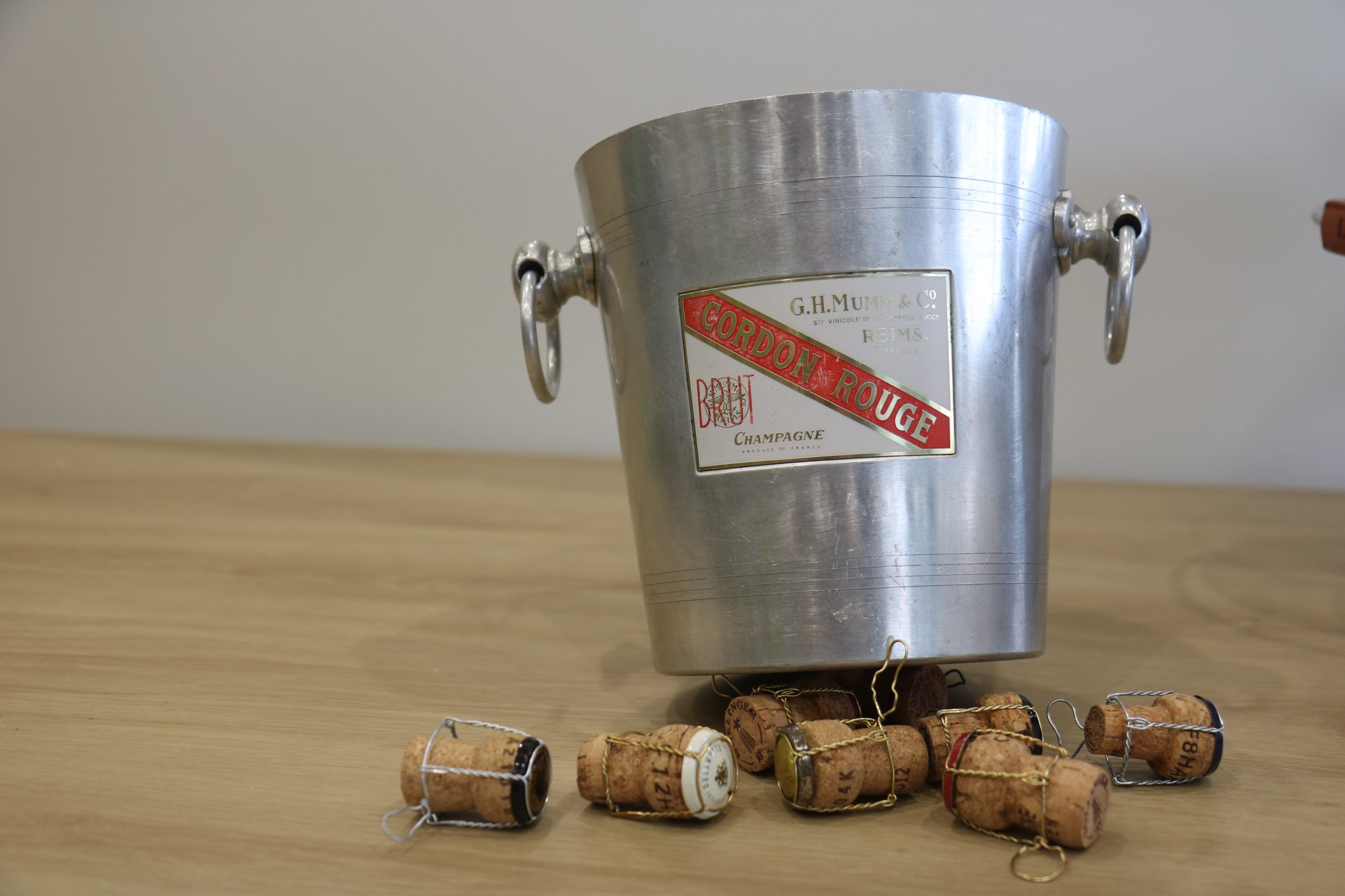 G.H. Mumm pezsgős vödör – Vintage champagne hűtő – 25.400.-Ft