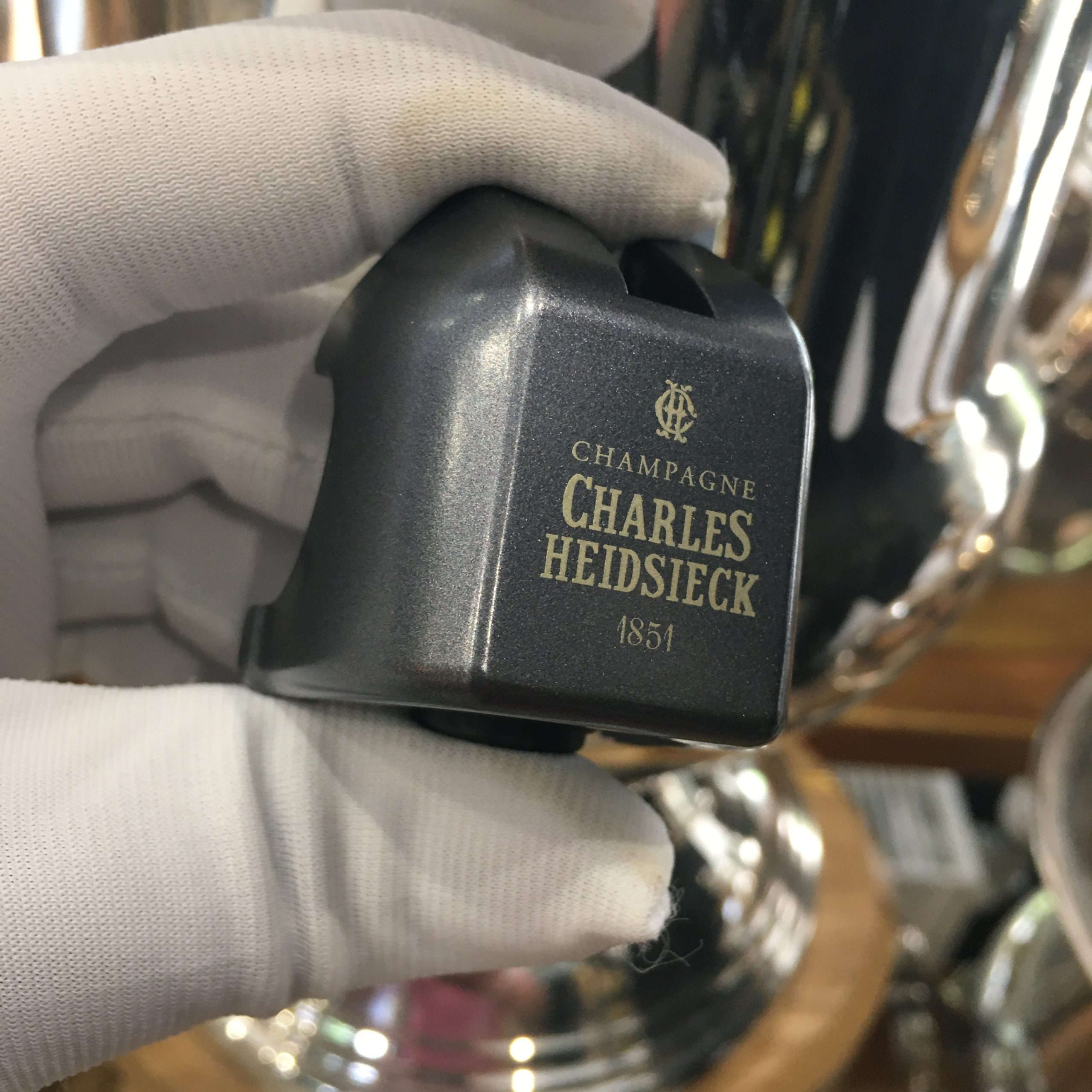 Charles Heidsieck champagne záró díszdugó – 4.800.-Ft