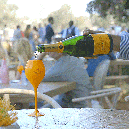 Veuve Clicquot nyári pezsgőspoharak (4db) – 39.800.-Ft