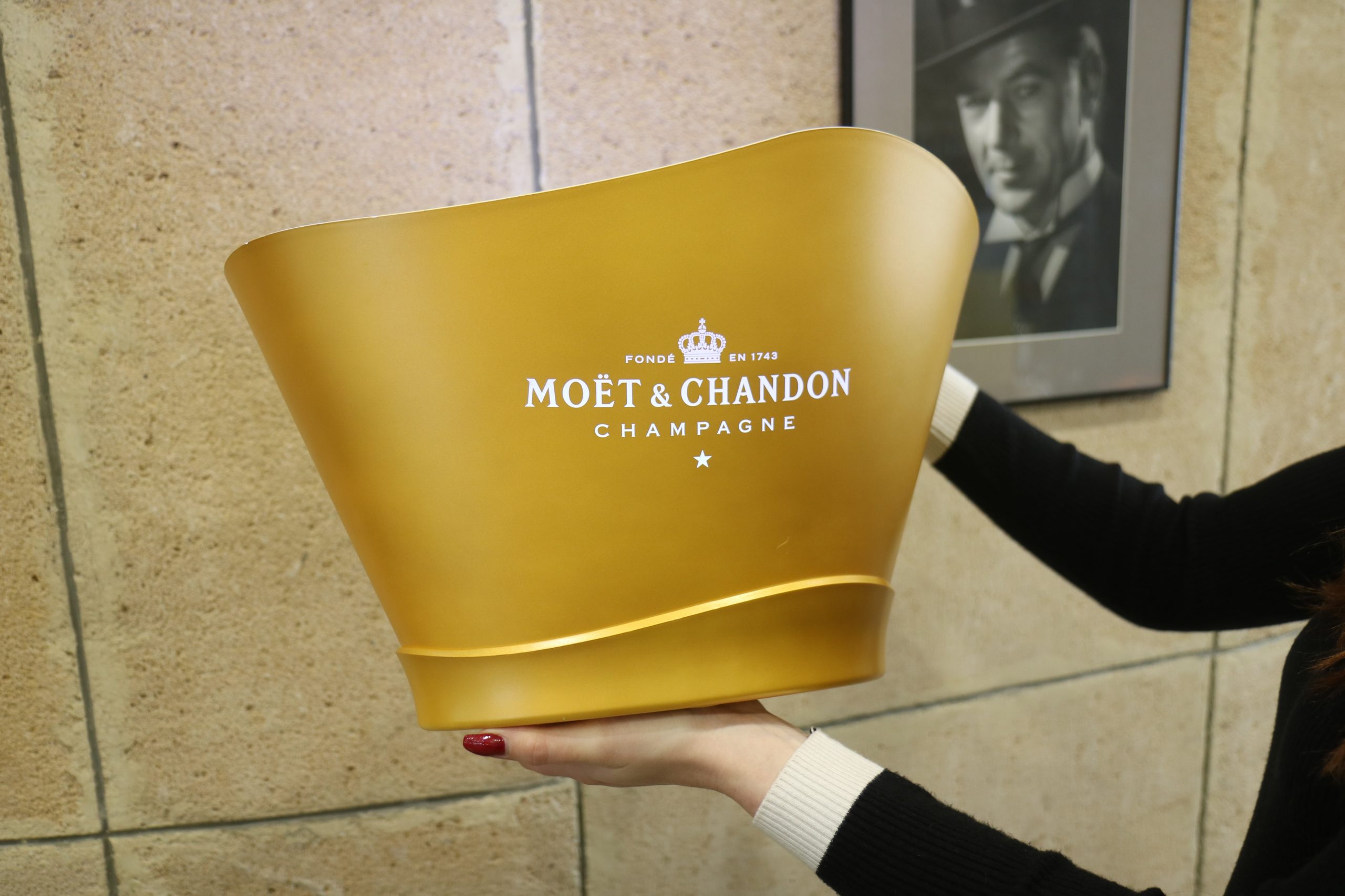 Moët & Chandon Champagne akkumulátoros világító jégtál – 98.400.-Ft