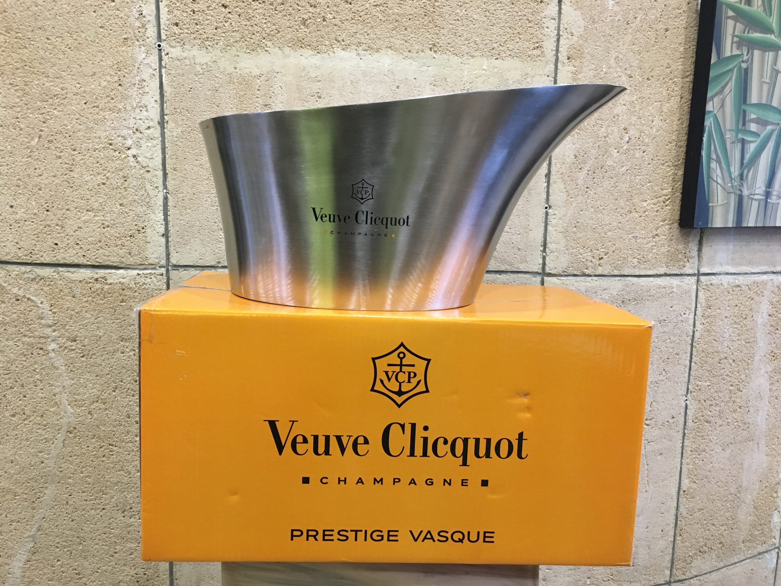 Veuve Clicquot Champagne Prestige Vasque fém pezsgős jégkád – 146.800.-Ft