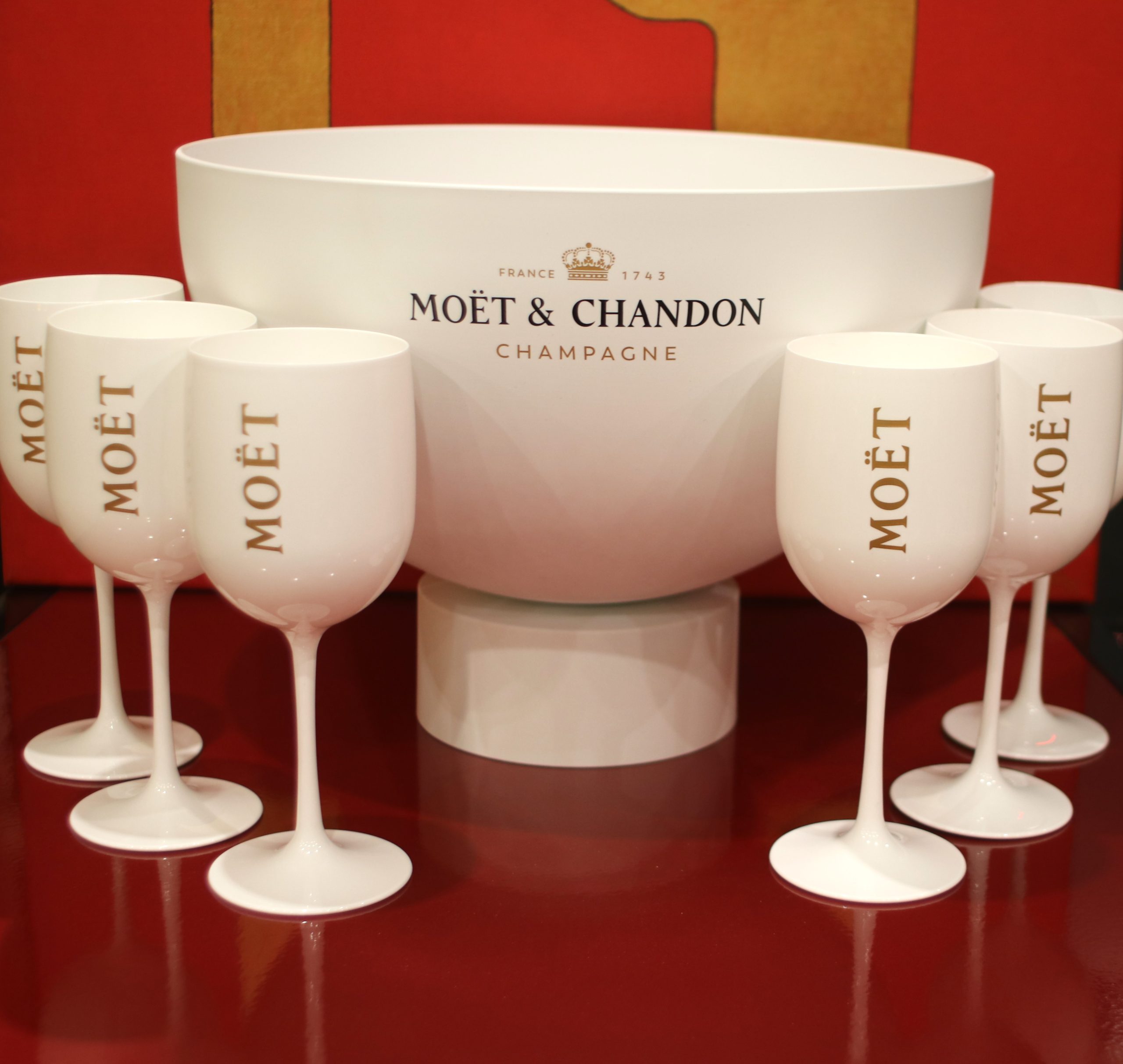 Moët & Chandon Ice Imperial 6 palackos jégtál + 6 MOËT pohár – 128.500.-Ft