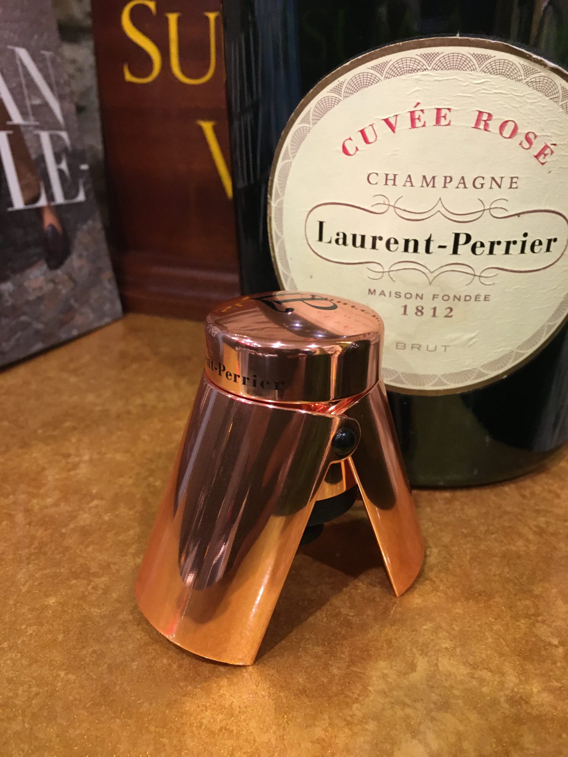 ELADVA – Laurent-Perrier Rosé Champagne palackzáró díszdugó – 12.800.-Ft