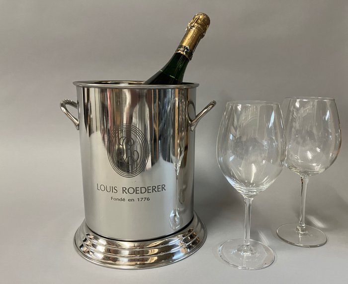 SOLD / ELADVA – Champagne Louis Roederer magnum pezsgőhűtő jégveder – 62.400.-Ft