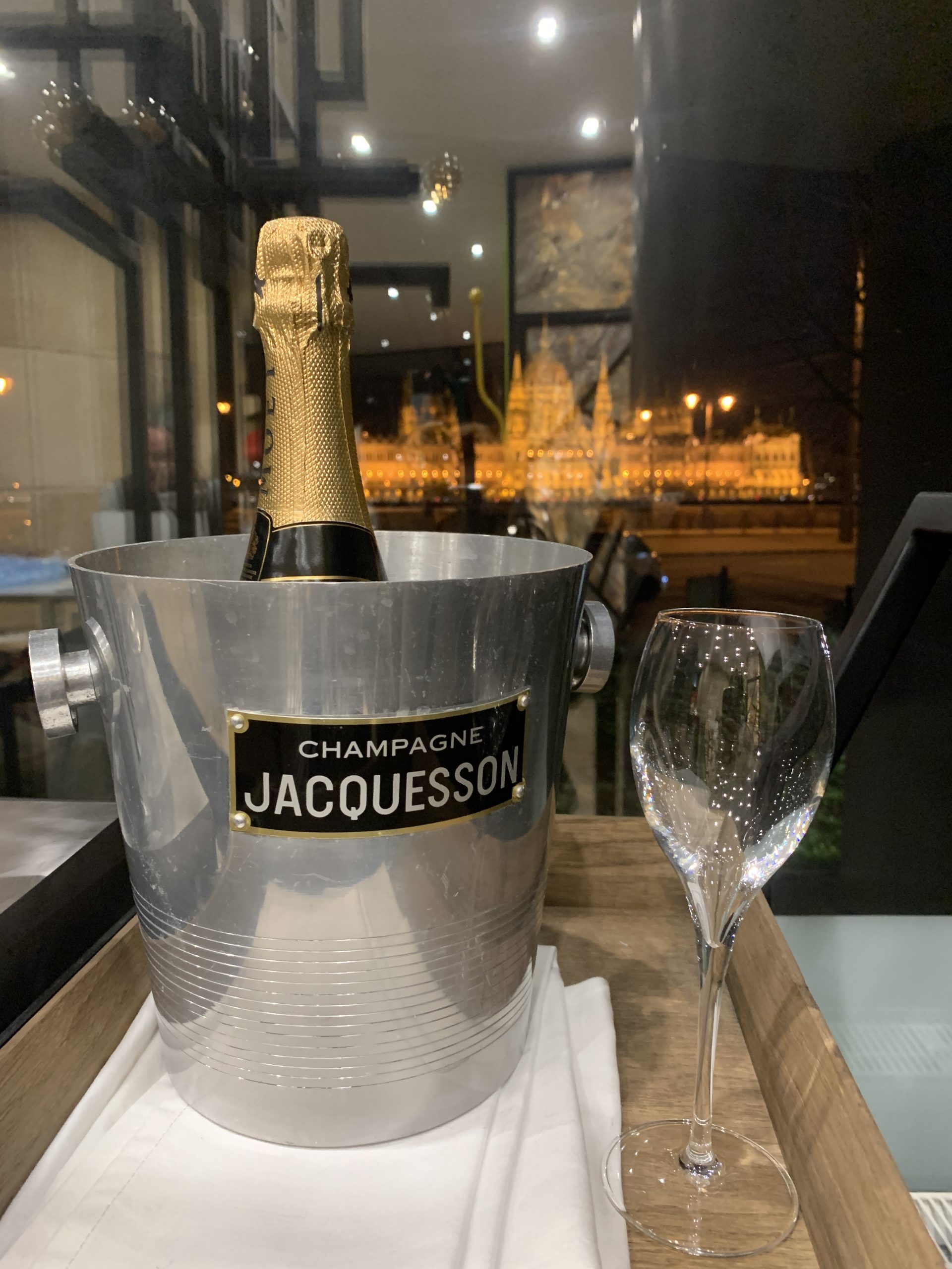 Champagne Jacquesson pezsgős jégveder az 1960-as évekből – 31.500.-Ft