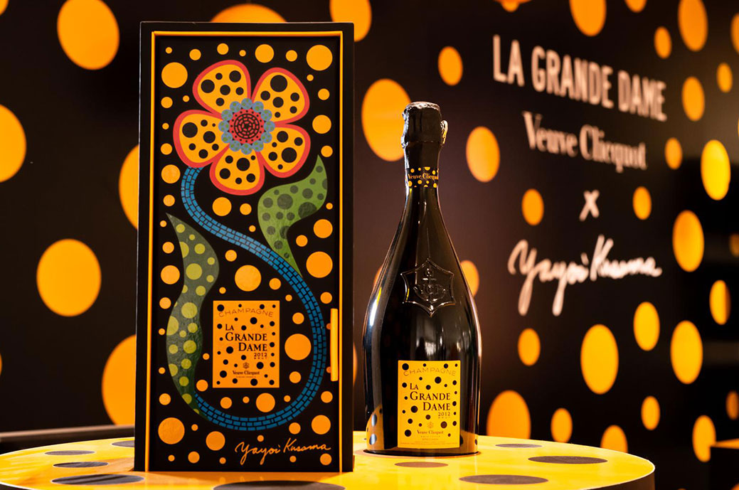 SOLD / ELADVA – La Grande Dame 2012 by Yayoi Kusama 75cl – Veuve Clicquot Millésimé – 98.700.-Ft