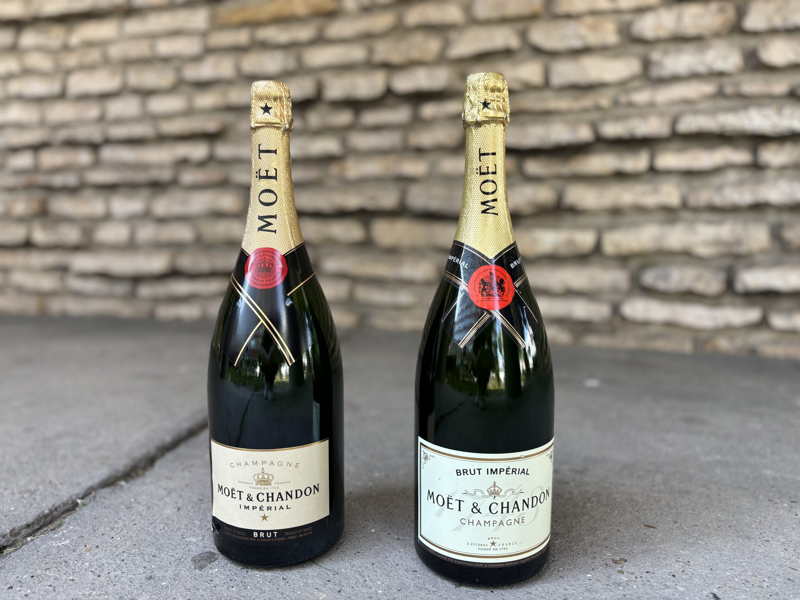 2x MOËT & CHANDON Magnum DUMMY palack – ELADÓ