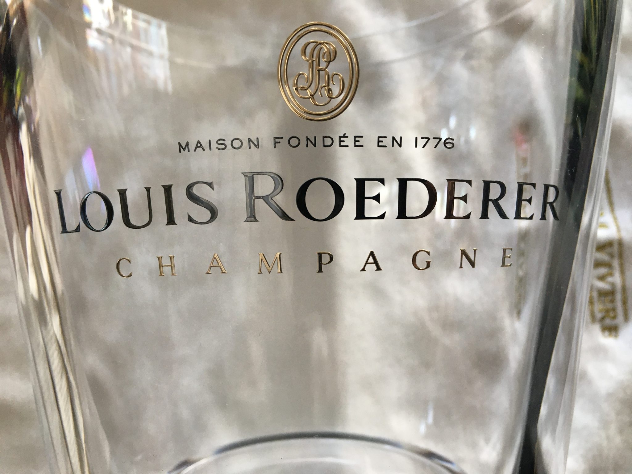 Louis Roederer átlátszó plasztik jégveder – ELADÓ