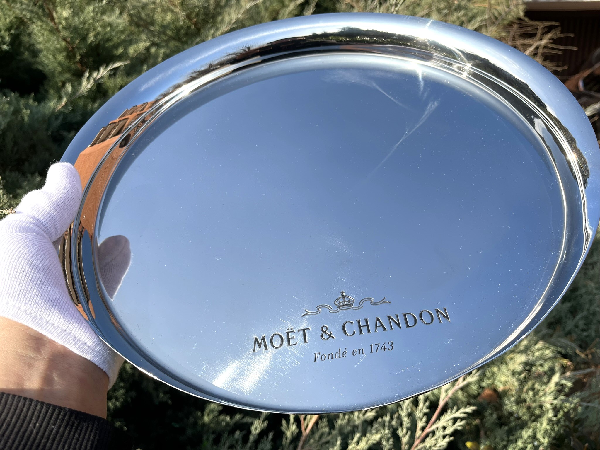 Moët & Chandon fém szervírozó tálca – ELADÓ