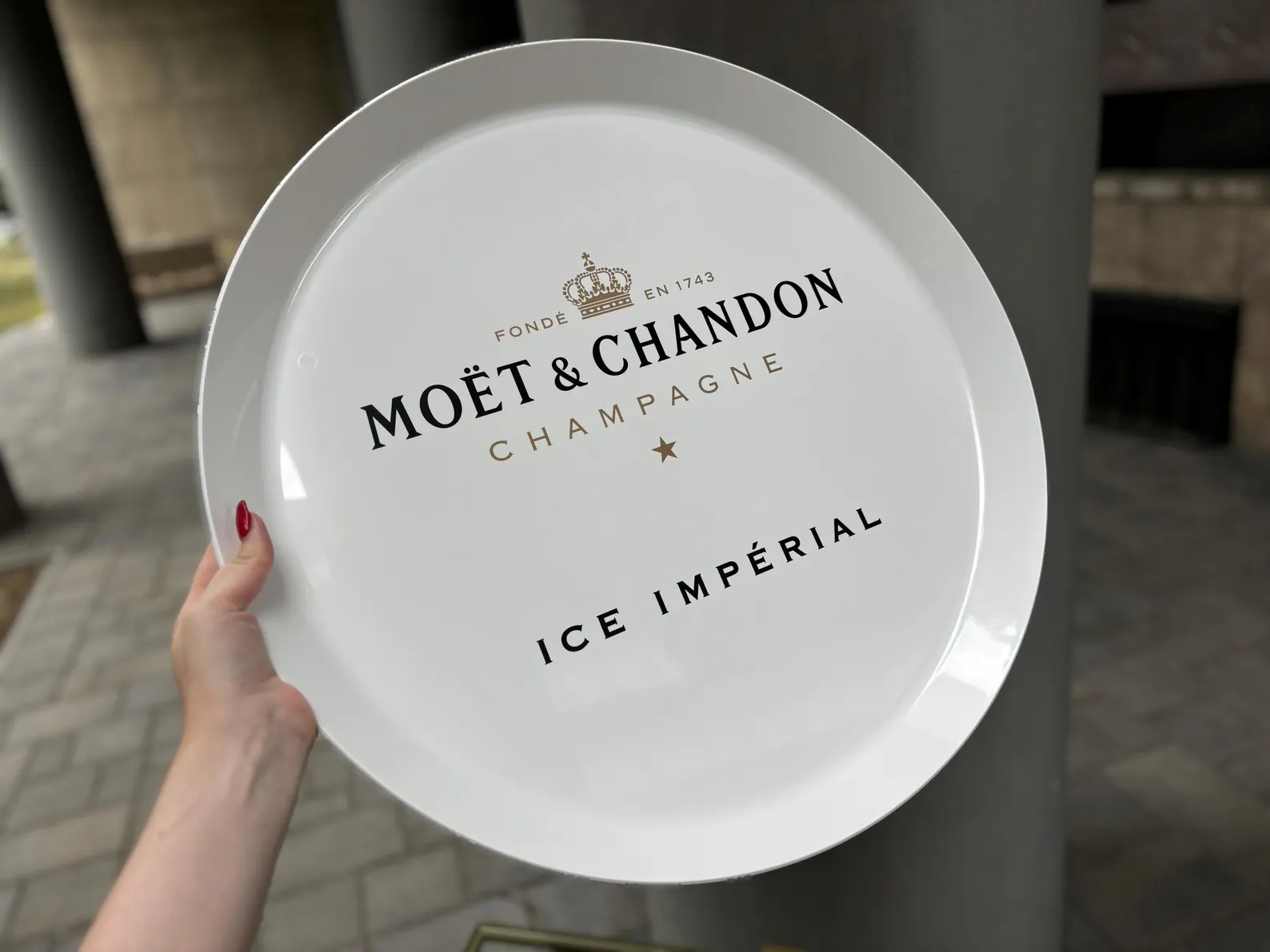 Moët & Chandon tálca az ICE Impérial sorozatból – ELADÓ