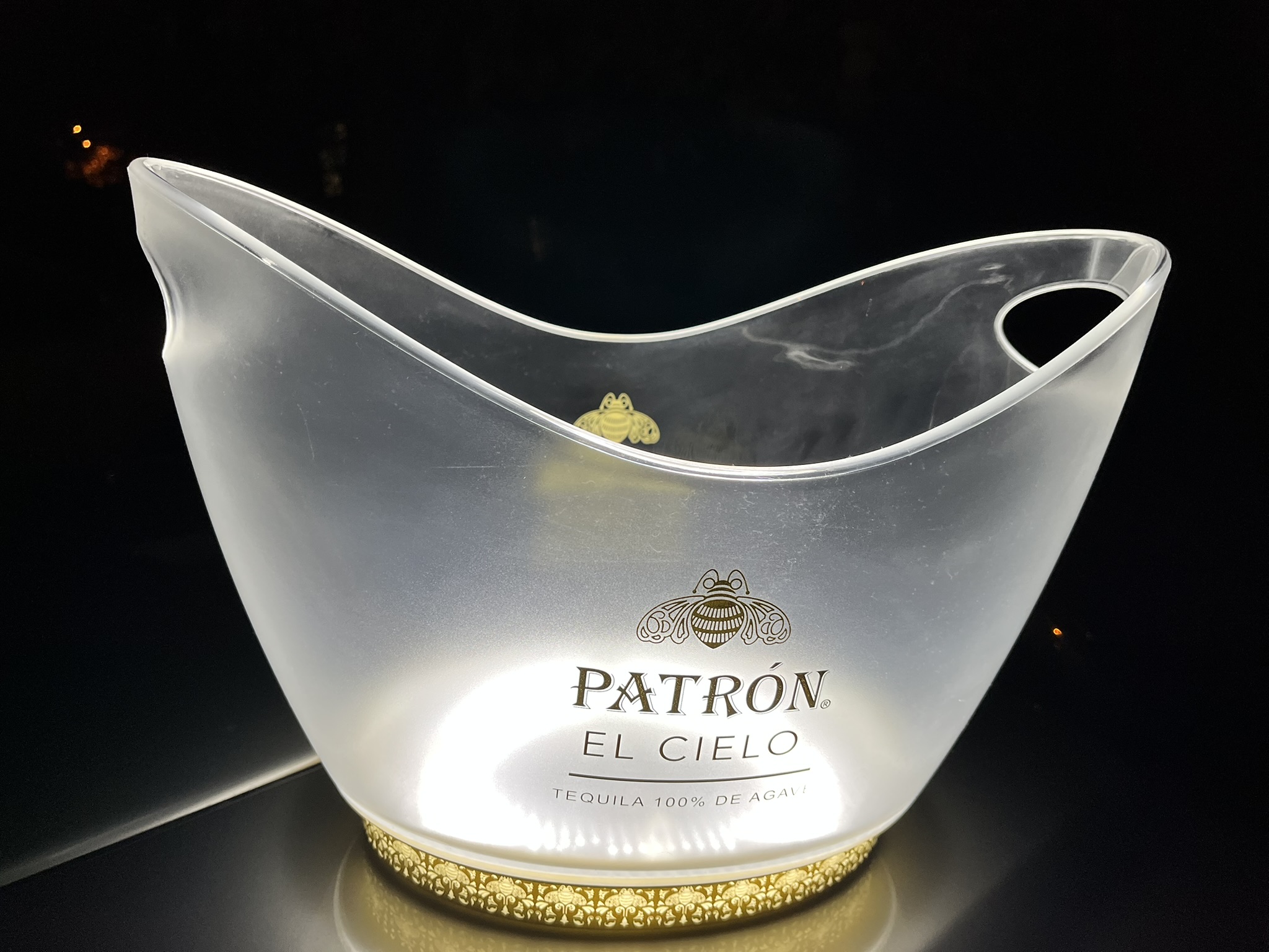 Patrón Tequila El Cielo – LED világítású XL méretű jégveder – ELADÓ