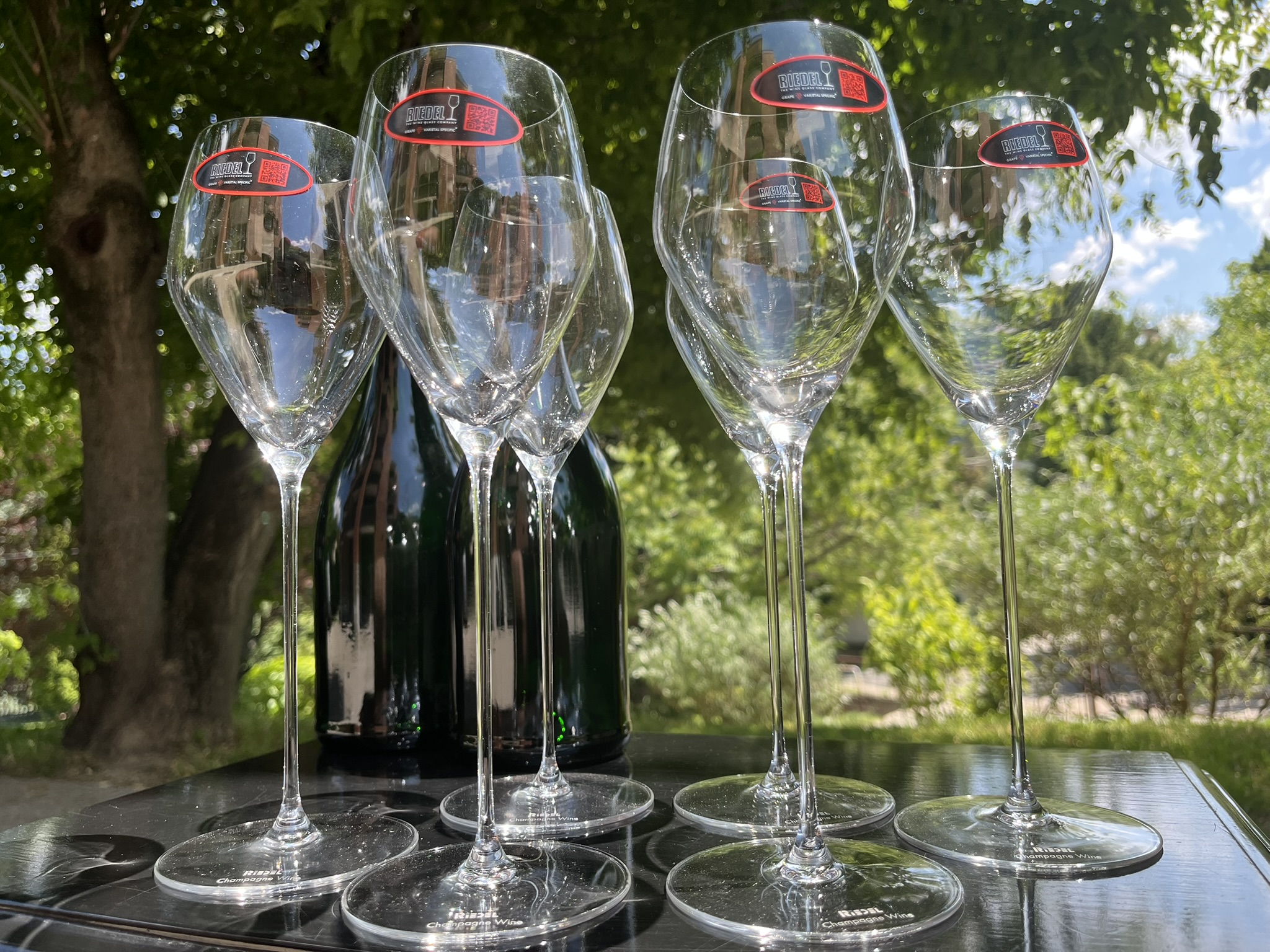 6x RIEDEL Veloce Champagne Wine kristálypohár készlet – ELADÓ