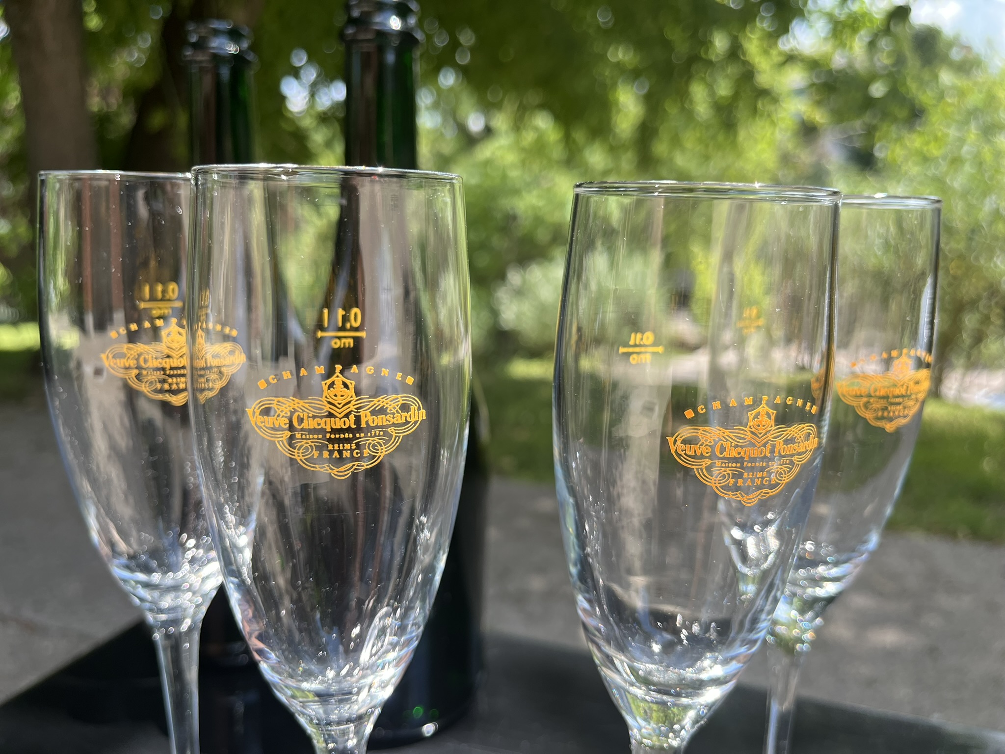 Veuve Clicquot Ponsardin vintage pohárkészlet (4db) – ELADÓ