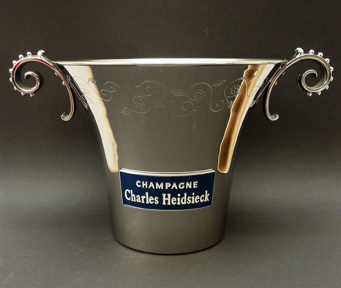 Charles Heidsieck Champagne pezsgőhűtő jégveder – Limitált kiadás – ELADÓ