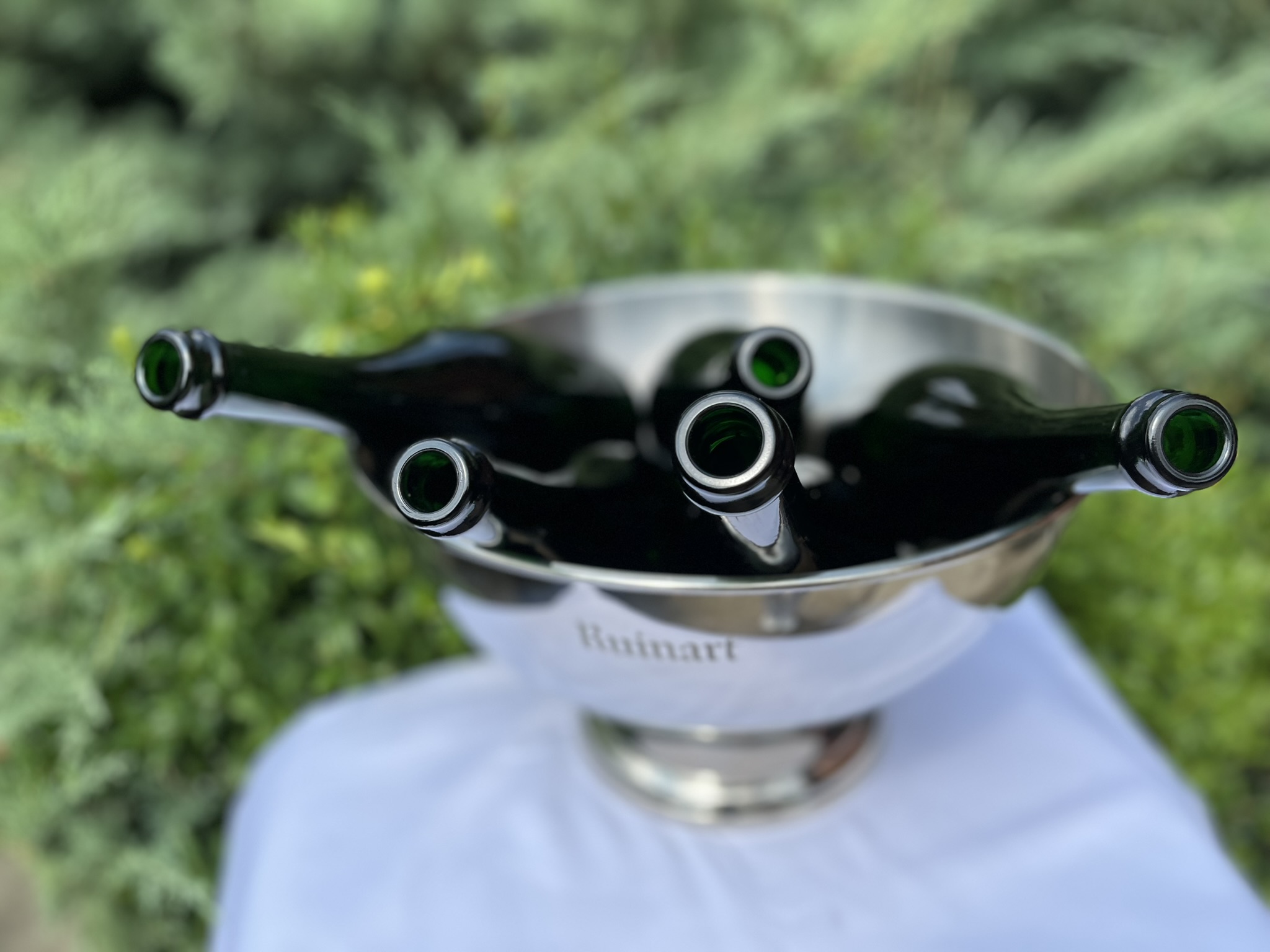 Dom Ruinart „The Aphrodite” 4 palackos pezsgős jégtál – Elegancia és funkcionalitás egyben – ELADÓ