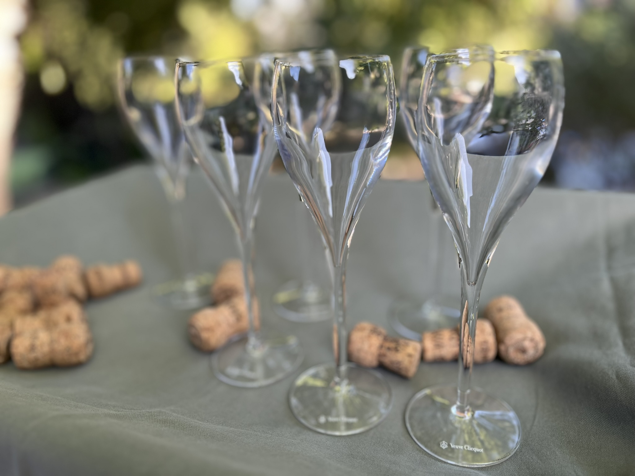 Veuve Clicquot Vintage 6 darabos pezsgőkóstoló pohárkészlet – ELADÓ