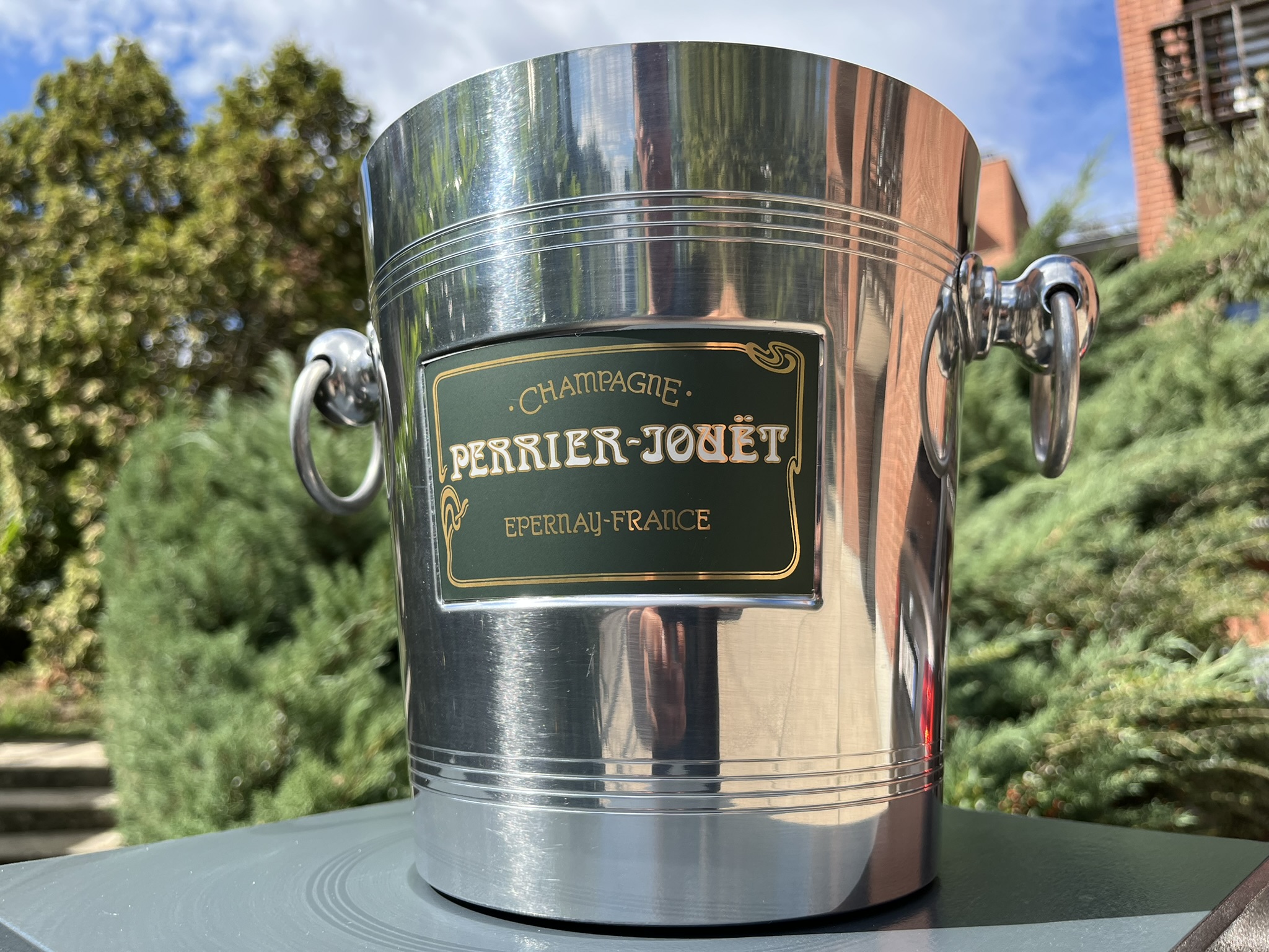 Perrier-Jouët Champagne jégveder – Belle Epoque, klasszikus 70-es évek stílusában – ELADÓ