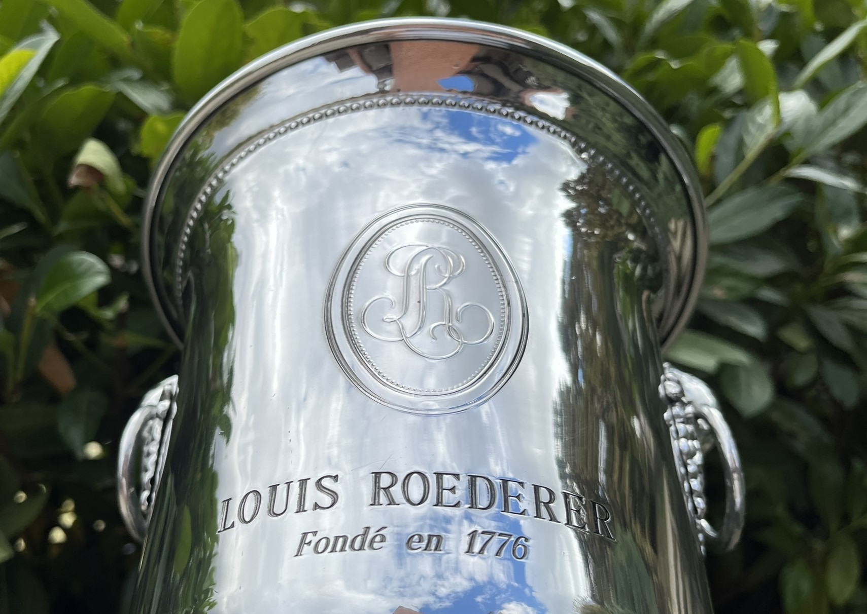 Vintage Louis Roederer pezsgőhűtő jégveder – ELADÓ