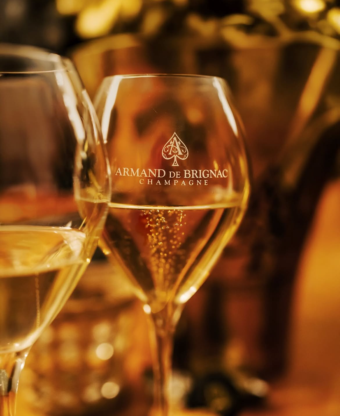 SOLD / ELADVA – Armand de Brignac Champagne 6db kristály pezsgőspohár – 58.900.-Ft