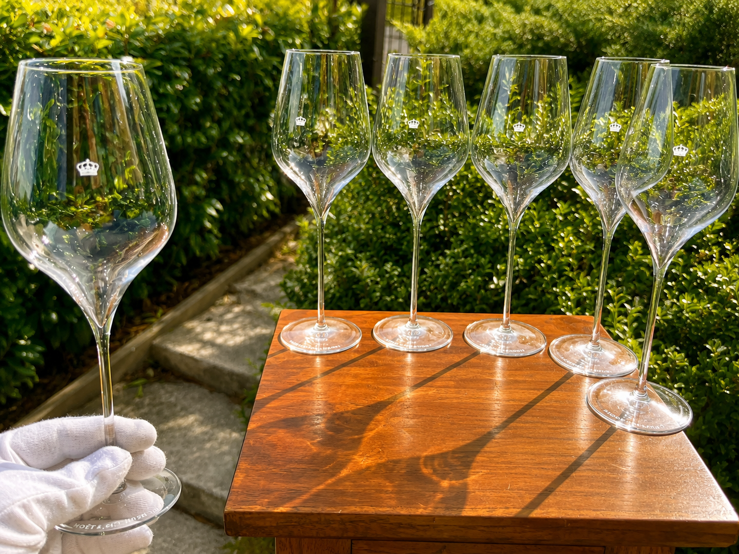 Moët & Chandon x Lehmann – 6 darabos 45 cl kristály pezsgőspohár készlet – ELADÓ